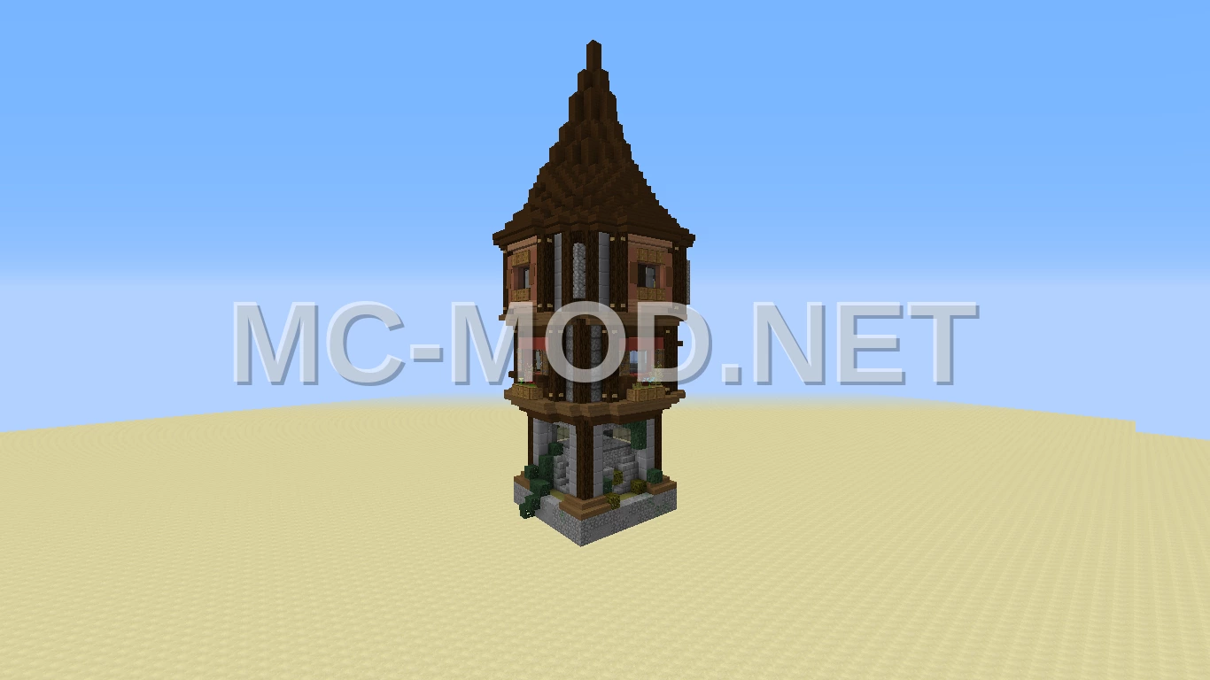 Medieval Minecraft Tower
