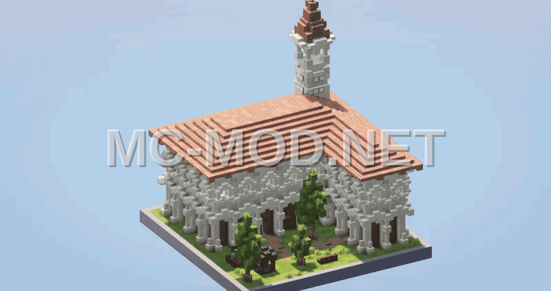 Medieval Monastery Structure