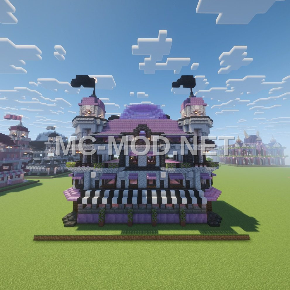 Medieval Purple Shop