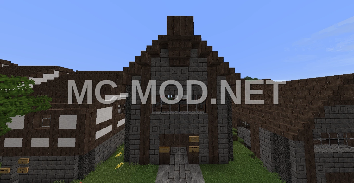 Medieval Shop House Design