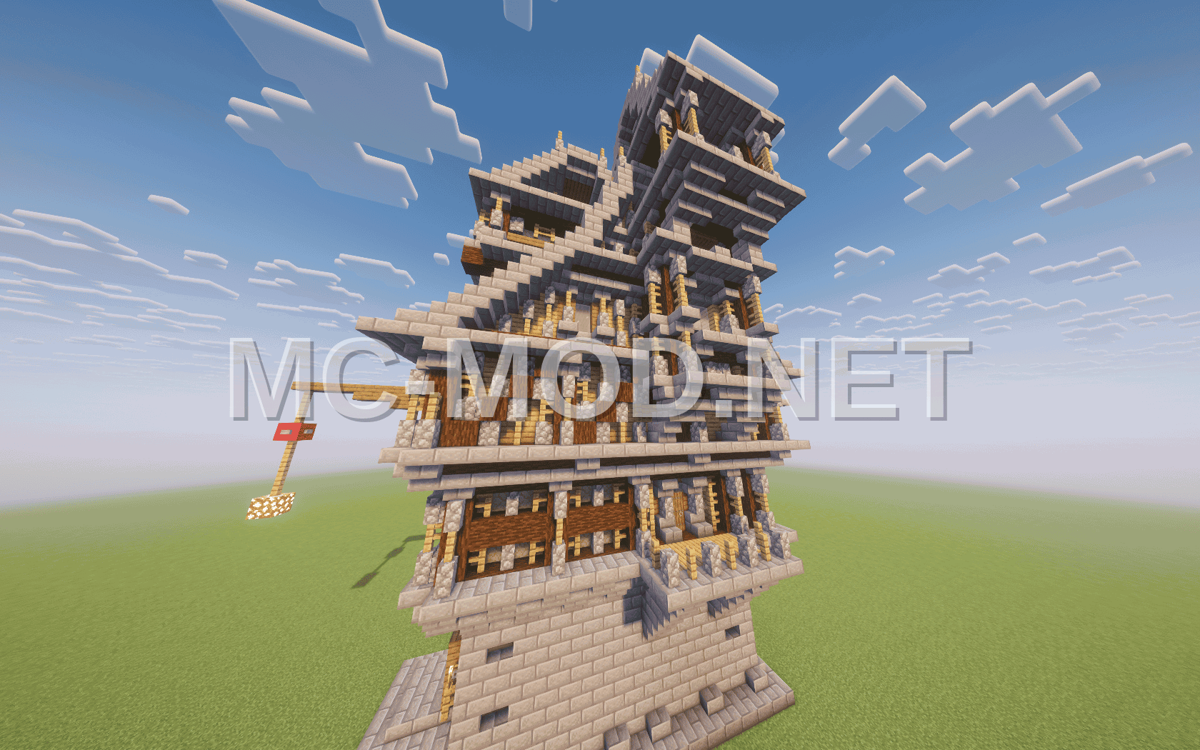 Medieval Small Medium House Structure