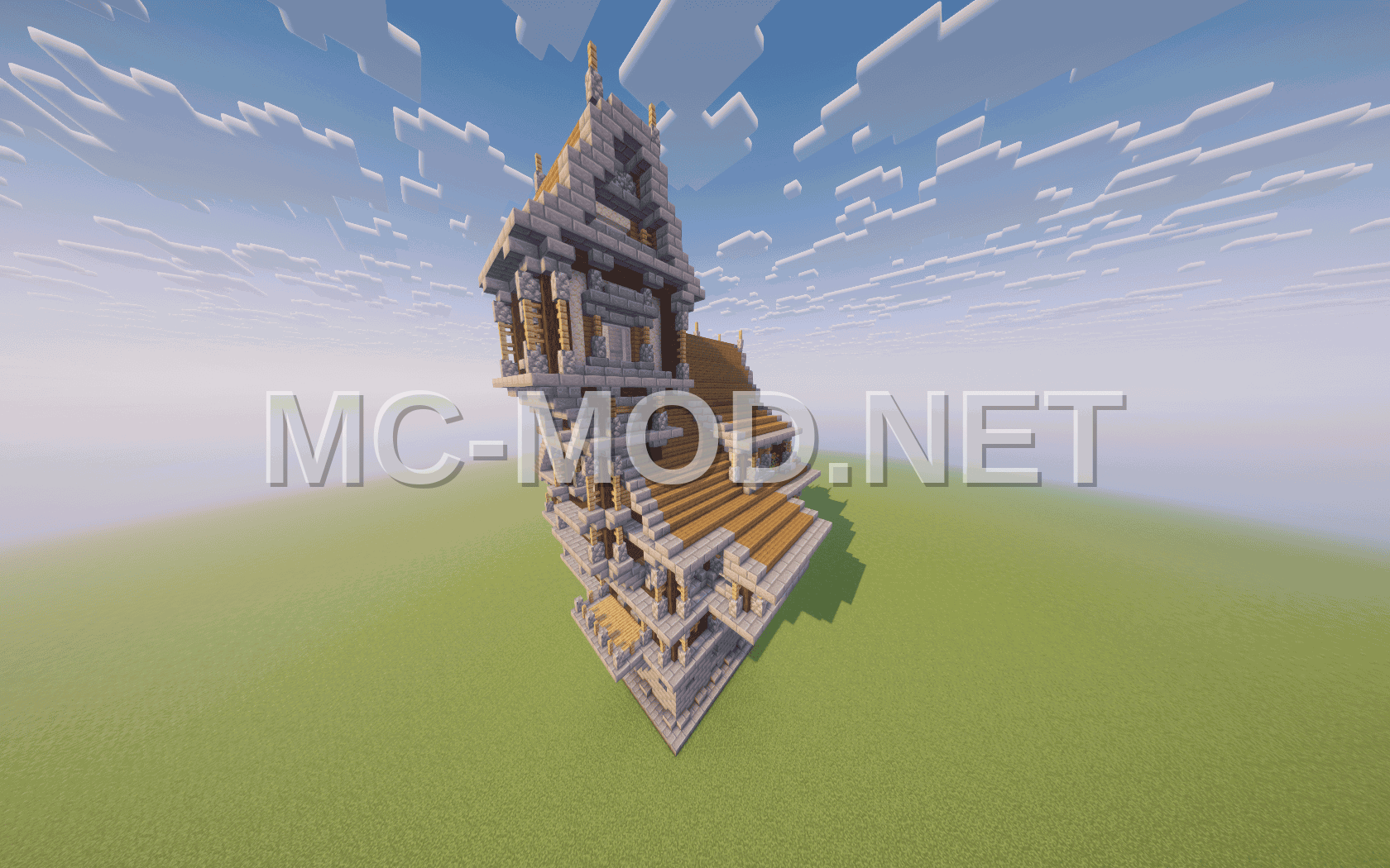 Medieval Small Medium House Structure