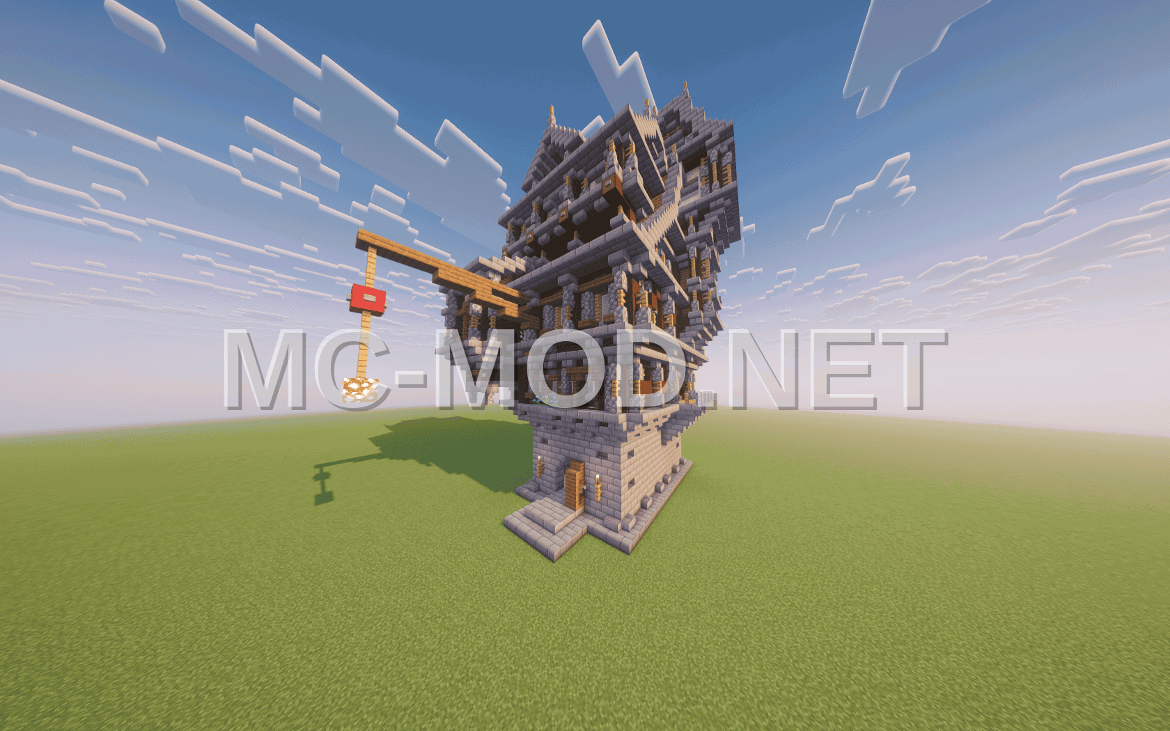 Medieval Small Medium House Structure