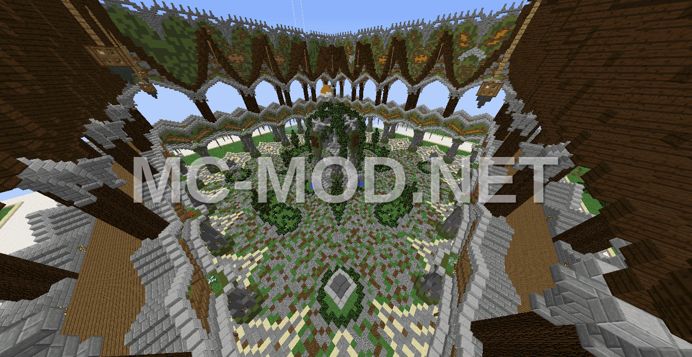 Huge Medieval Spawn Point Hub
