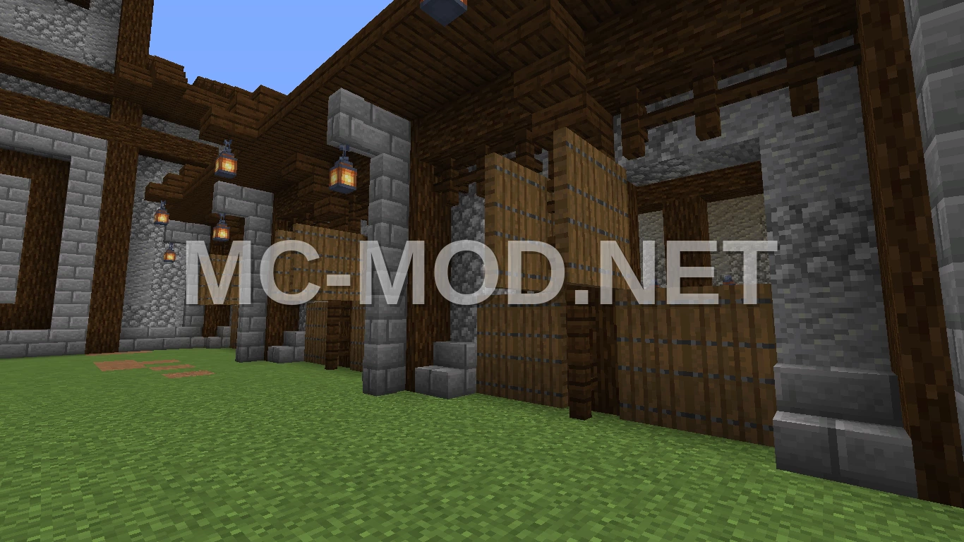 Medieval Stables Structure