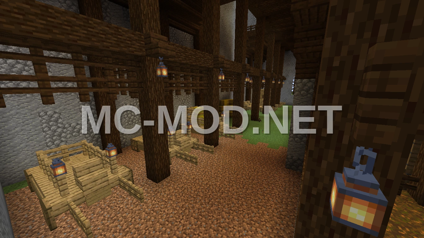 Medieval Stables Structure