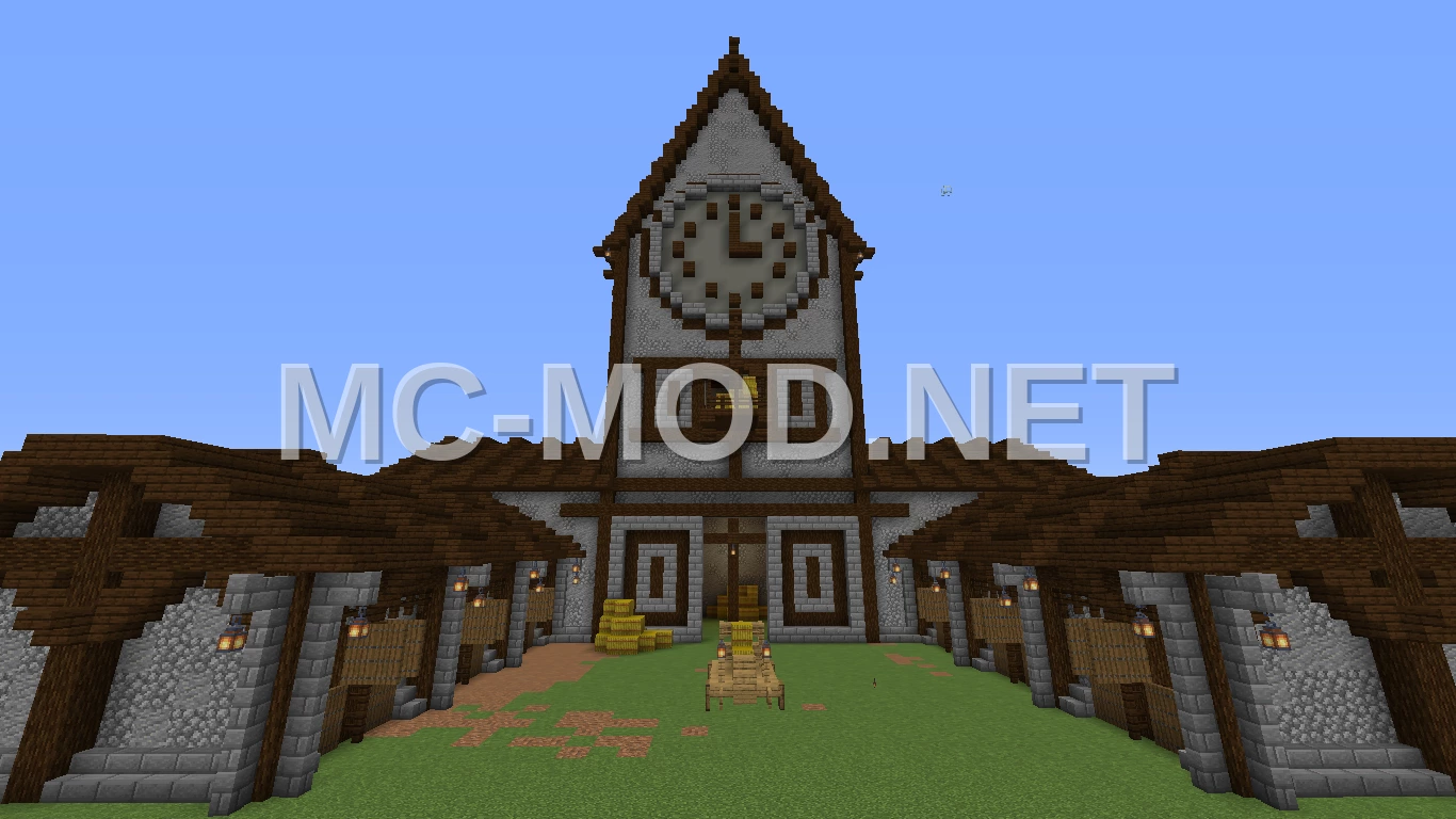 Medieval Stables Structure