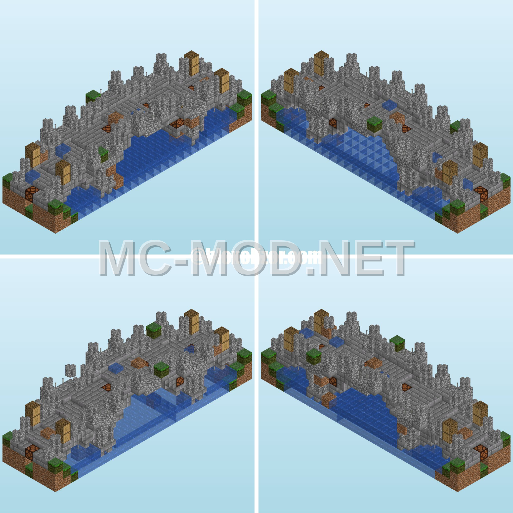 Medieval Stone Bridge – 7x8x26
