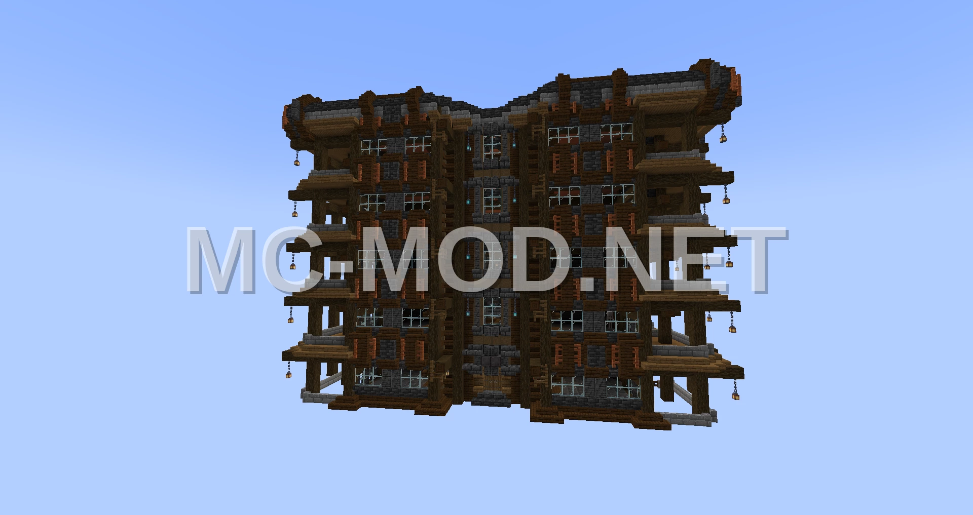Medieval Style Apartment Blocks