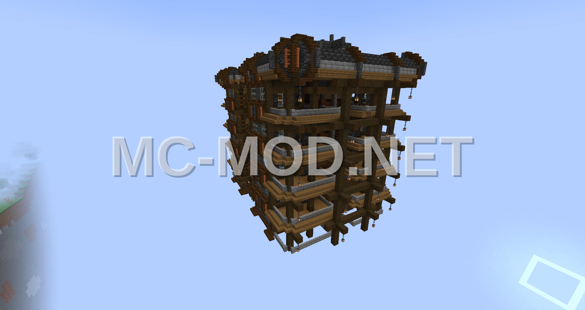 Medieval Style Apartment Blocks