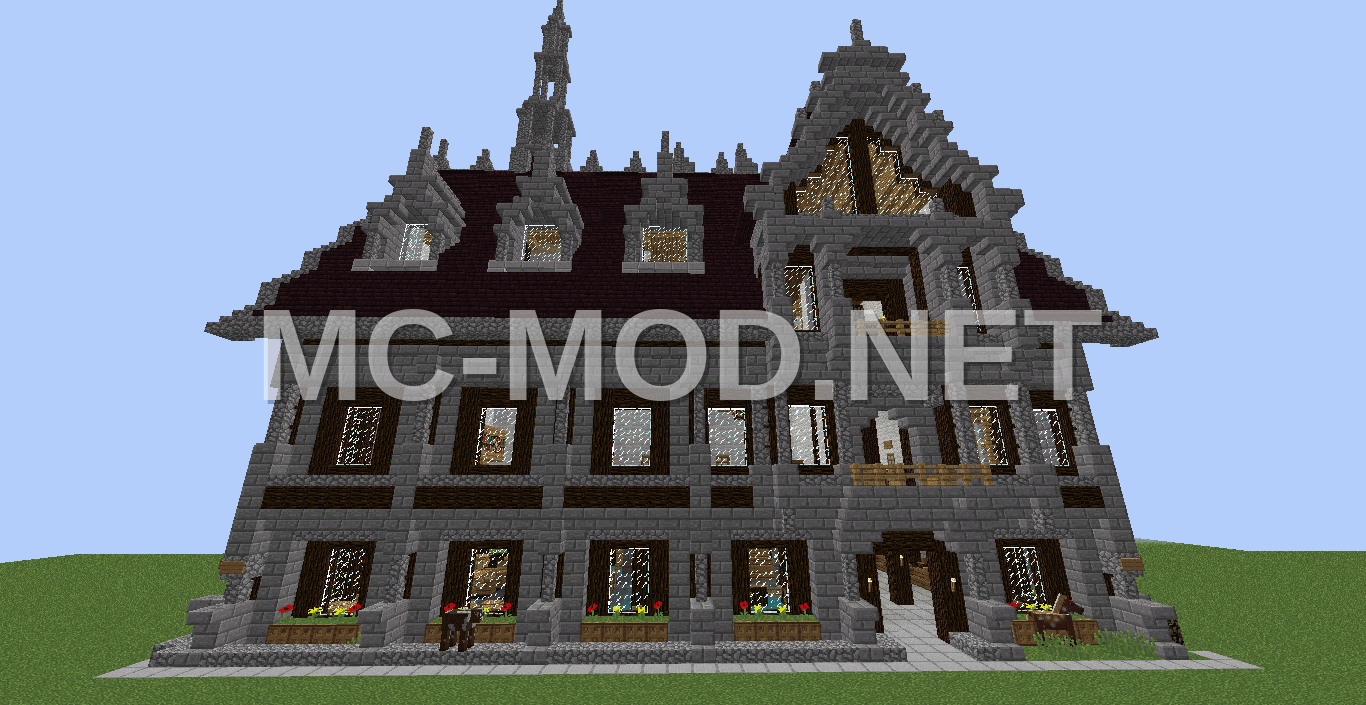 Small Spruce Medieval House