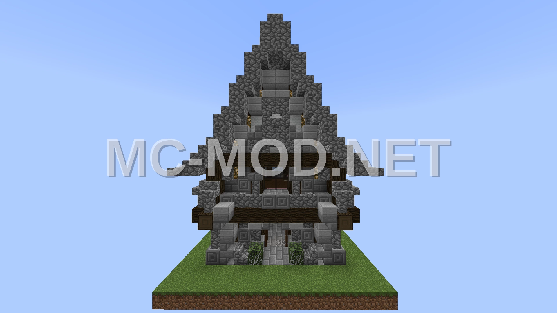 Dark Oak Medieval Survival House