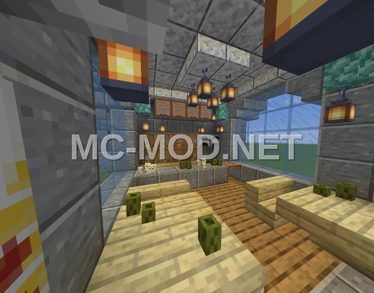 Medieval Tavern Building