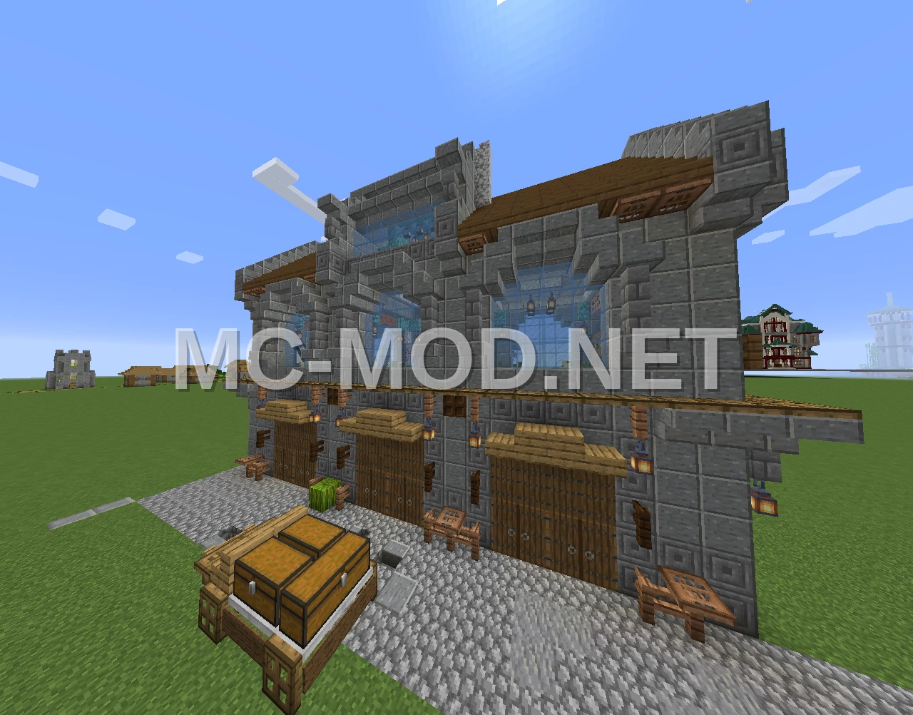 Medieval Tavern Building