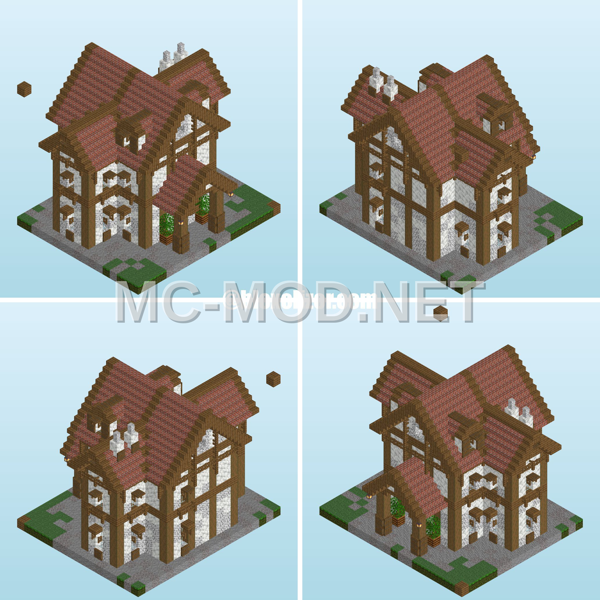 Spruce Medieval Tavern House