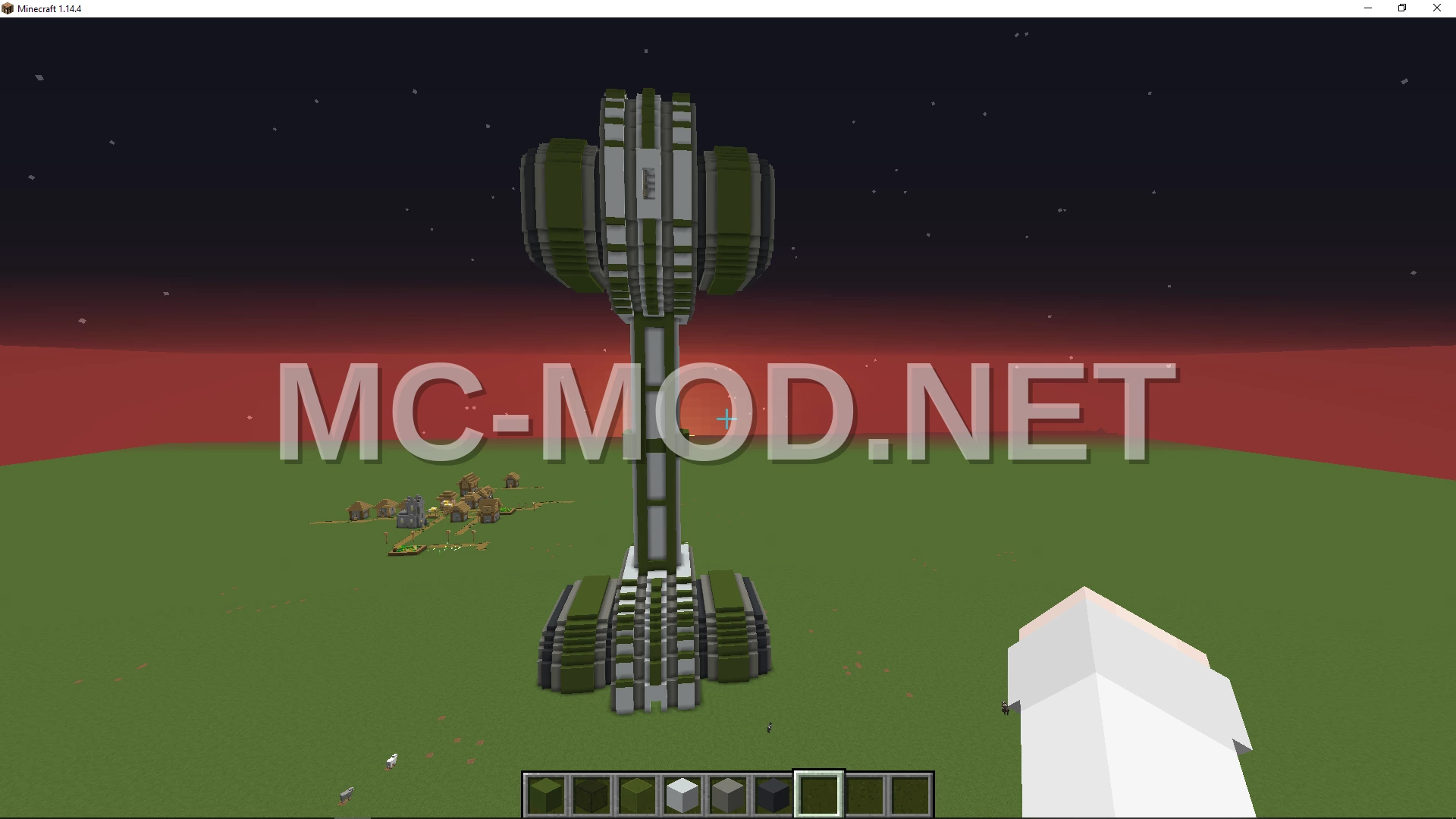 Concrete Medieval Tower