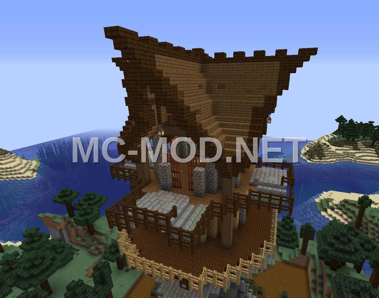 Medieval Tower Ready For Battle