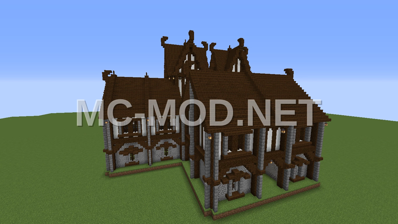 Medieval Town Building 10 Structure
