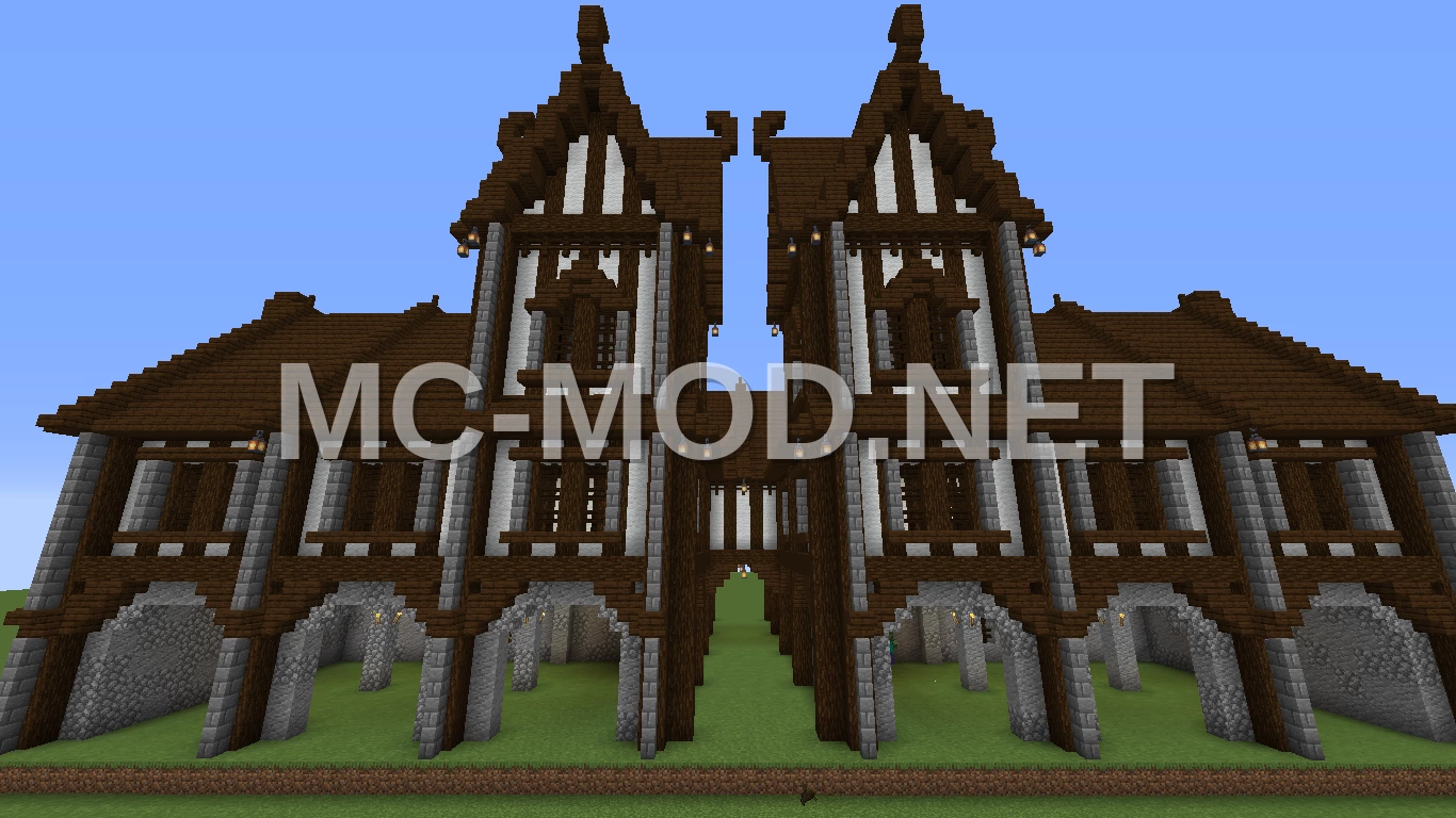 Medieval Town Building 10 Structure