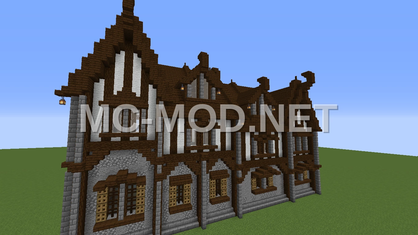 Medieval Town Building 13 Structure