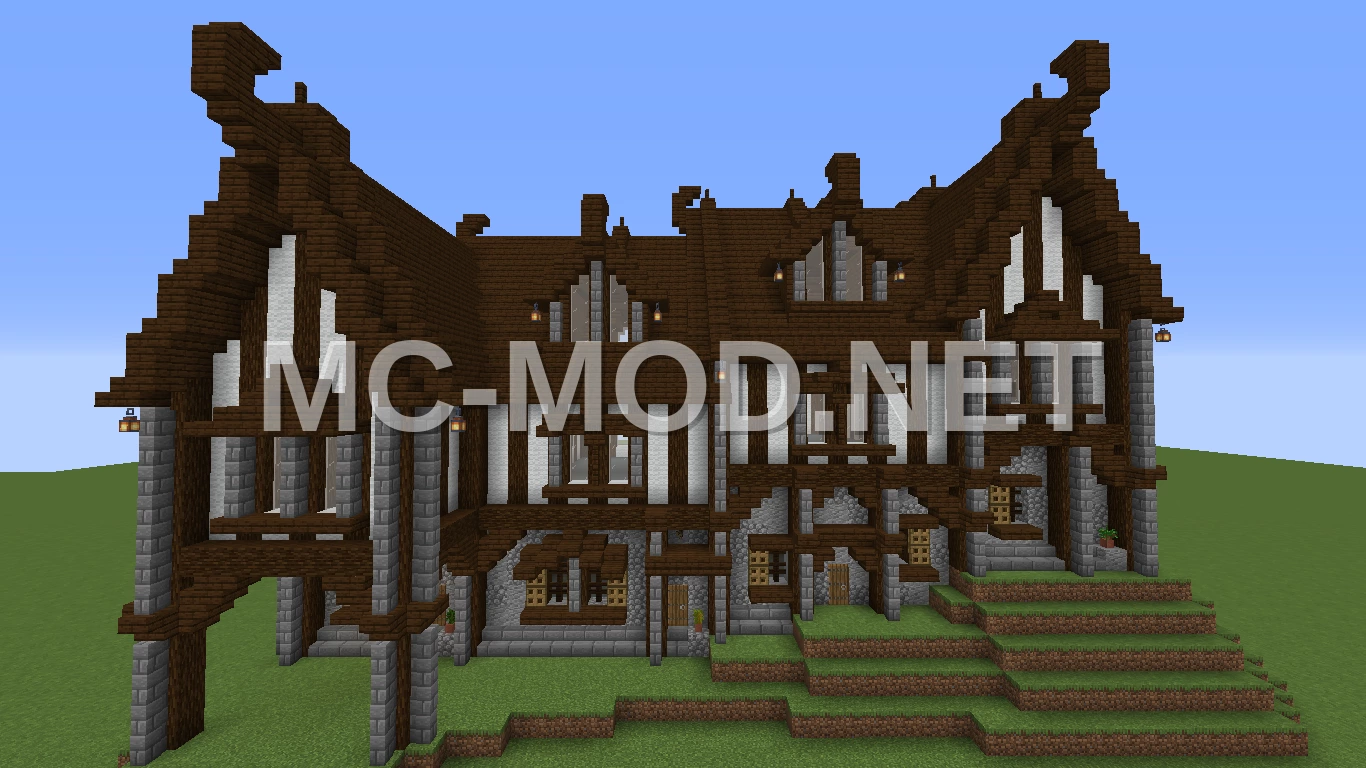 Medieval Town Building 13 Structure
