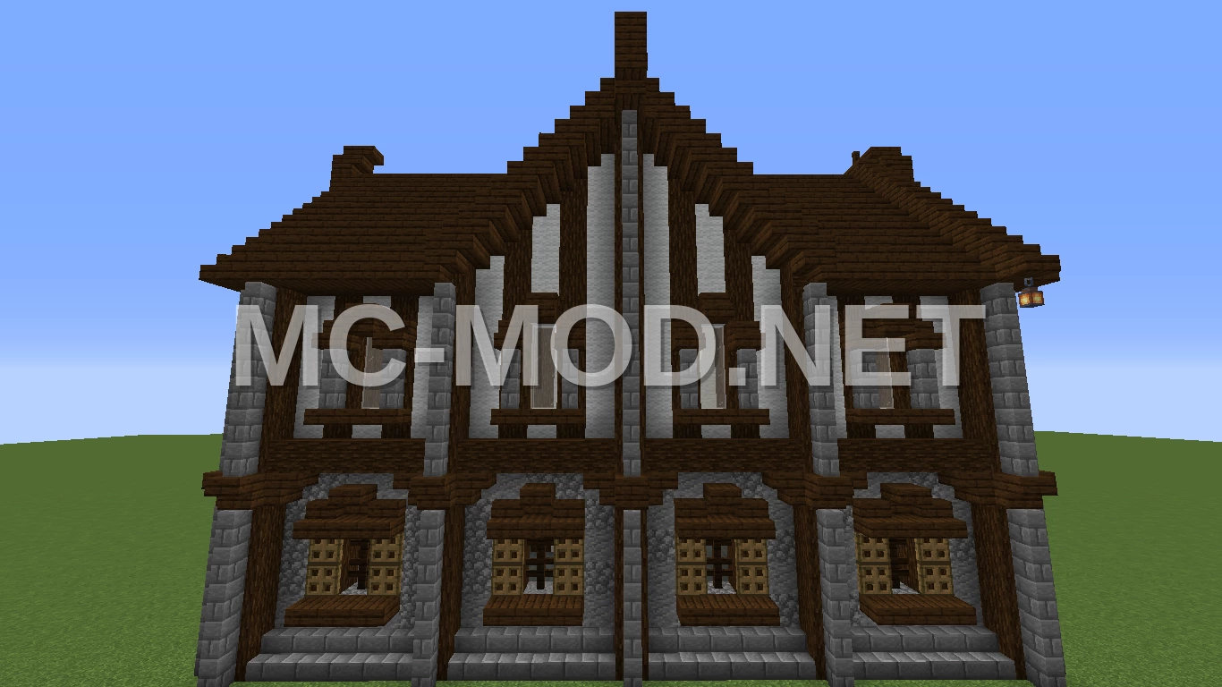 Medieval Town Building 16 Structure