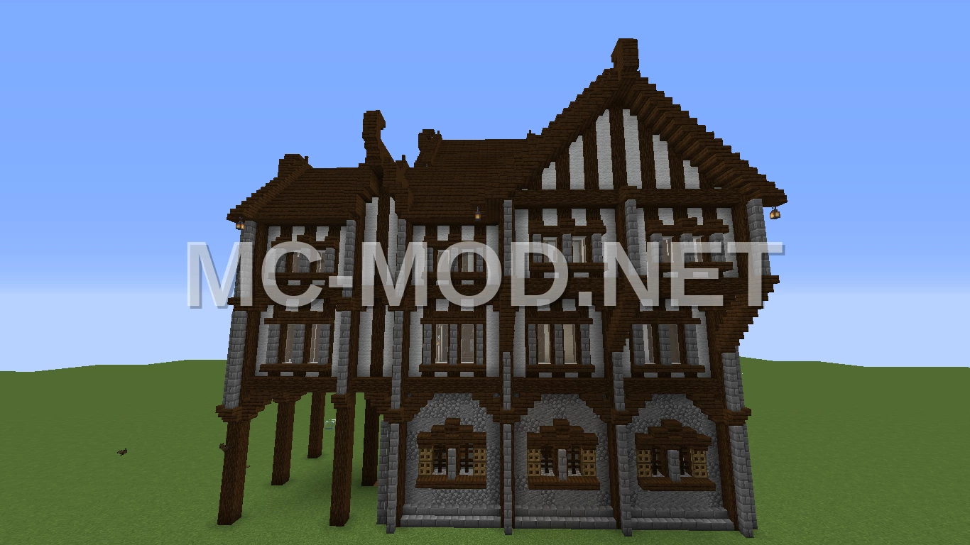 Medieval Town Building 17 Structure
