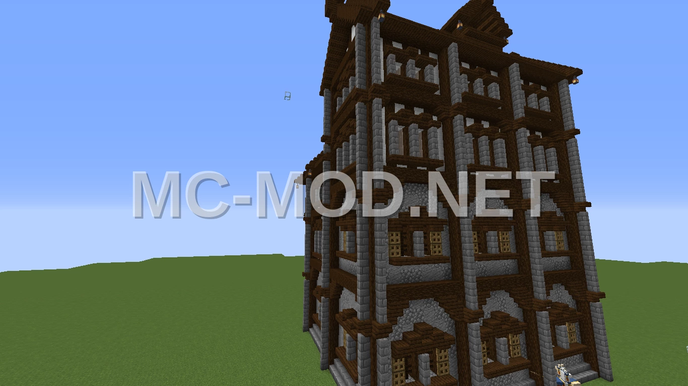 Medieval Town Building 17 Structure