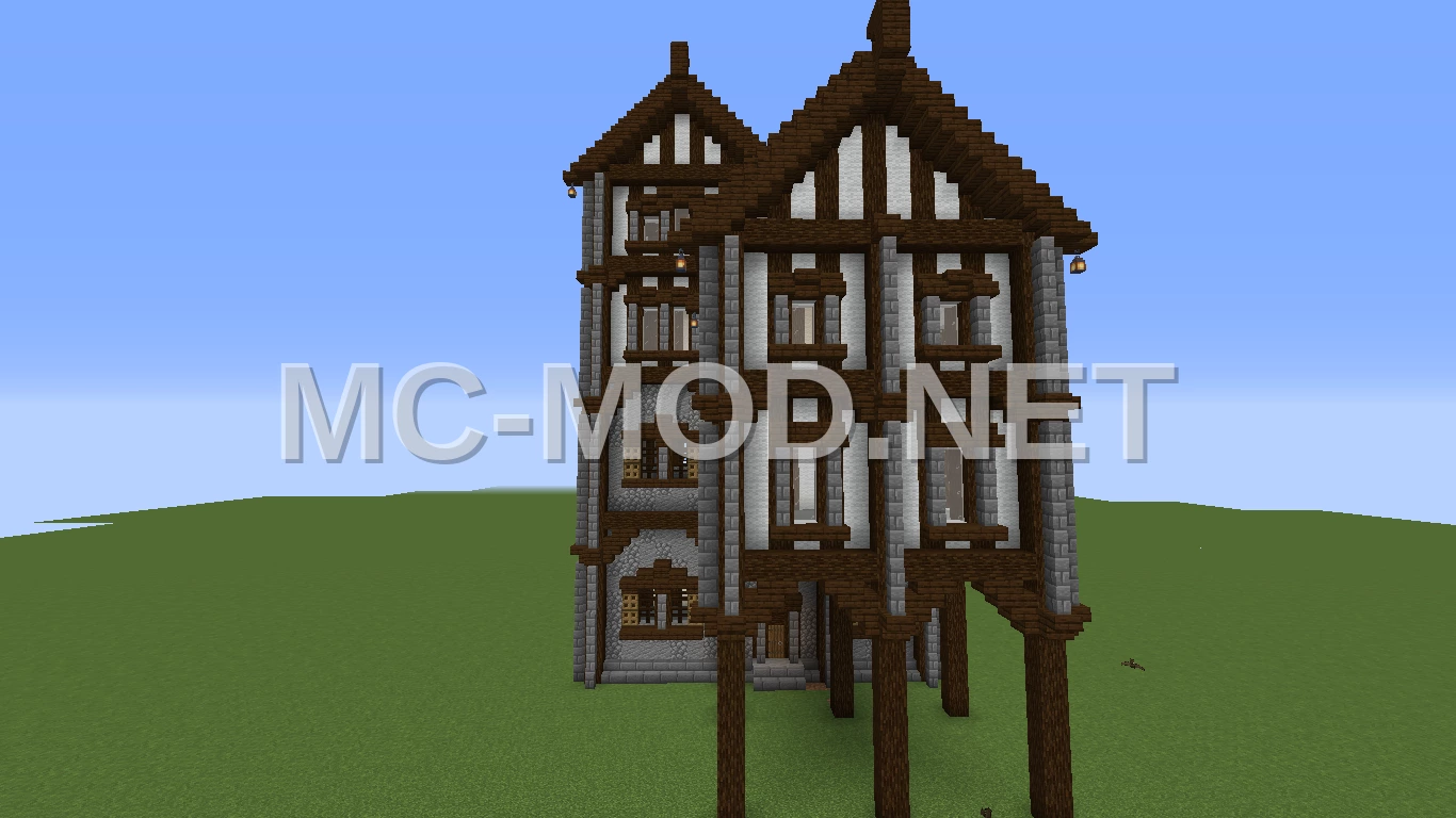 Medieval Town Building 17 Structure