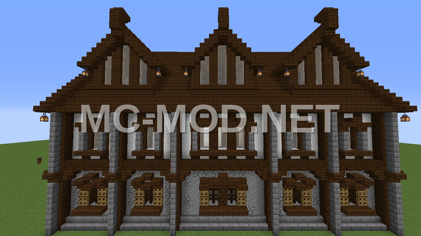 Medieval Town Building 18 Structure