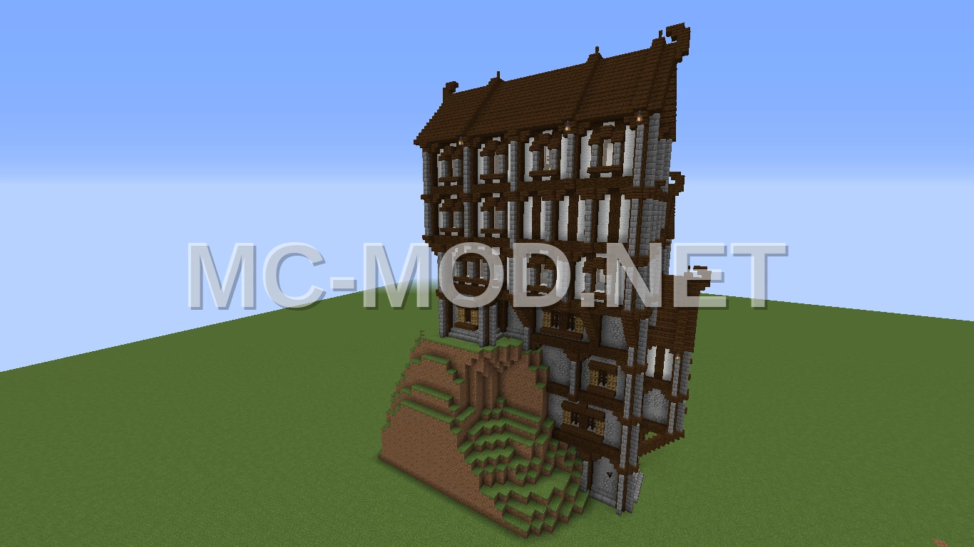 Medieval Town Building 22 Structure
