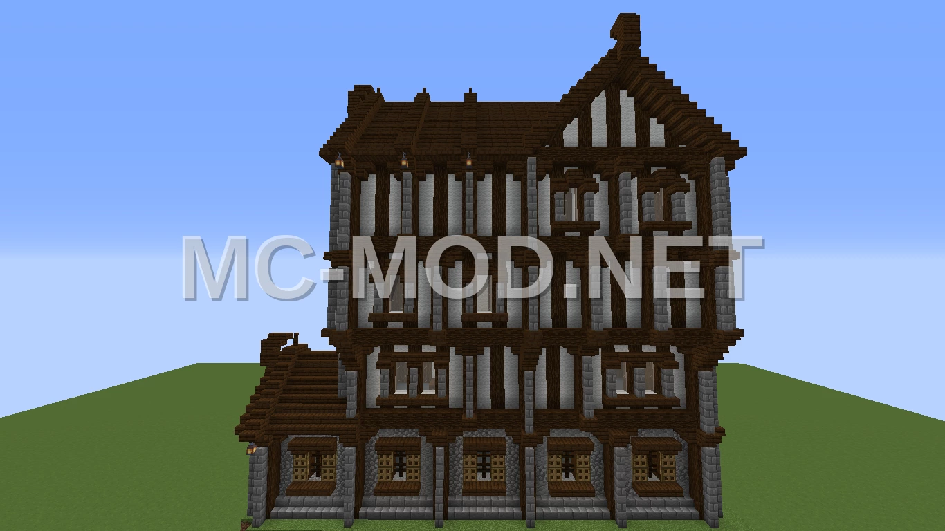 Medieval Town Building 22 Structure