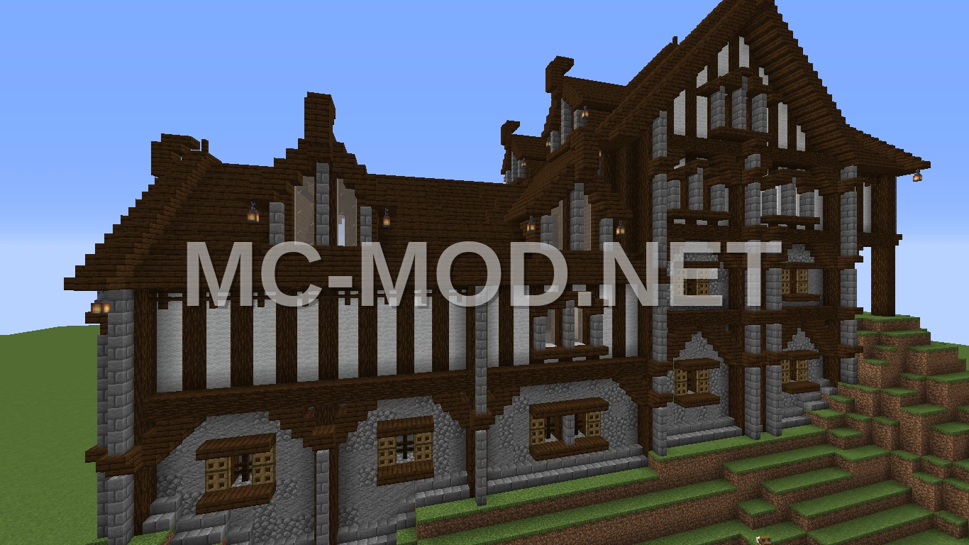 Medieval Town Building 8 Schematic