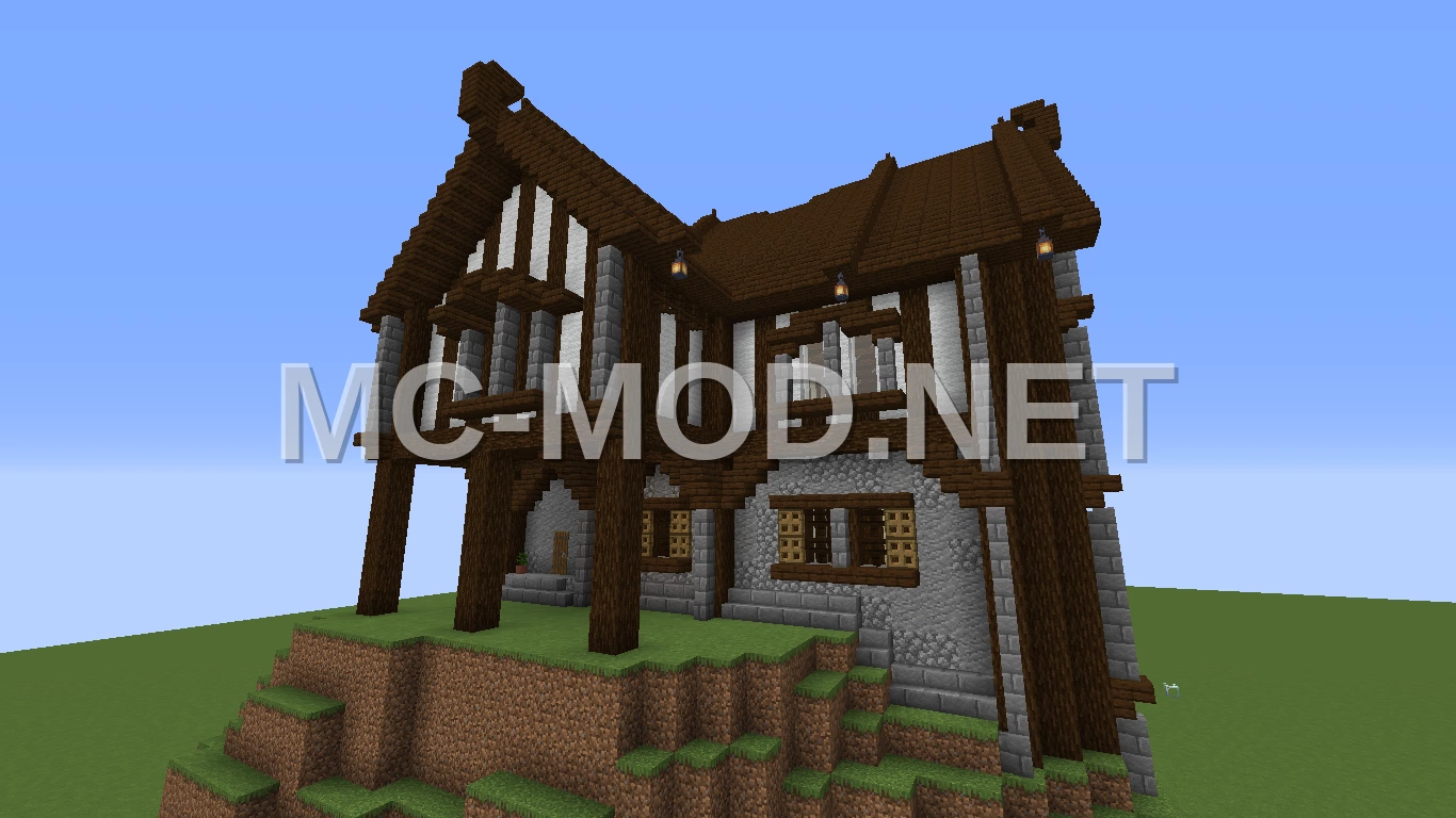 Medieval Town Building 8 Schematic