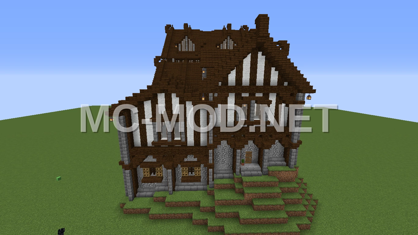 Medieval Town Building 8 Schematic