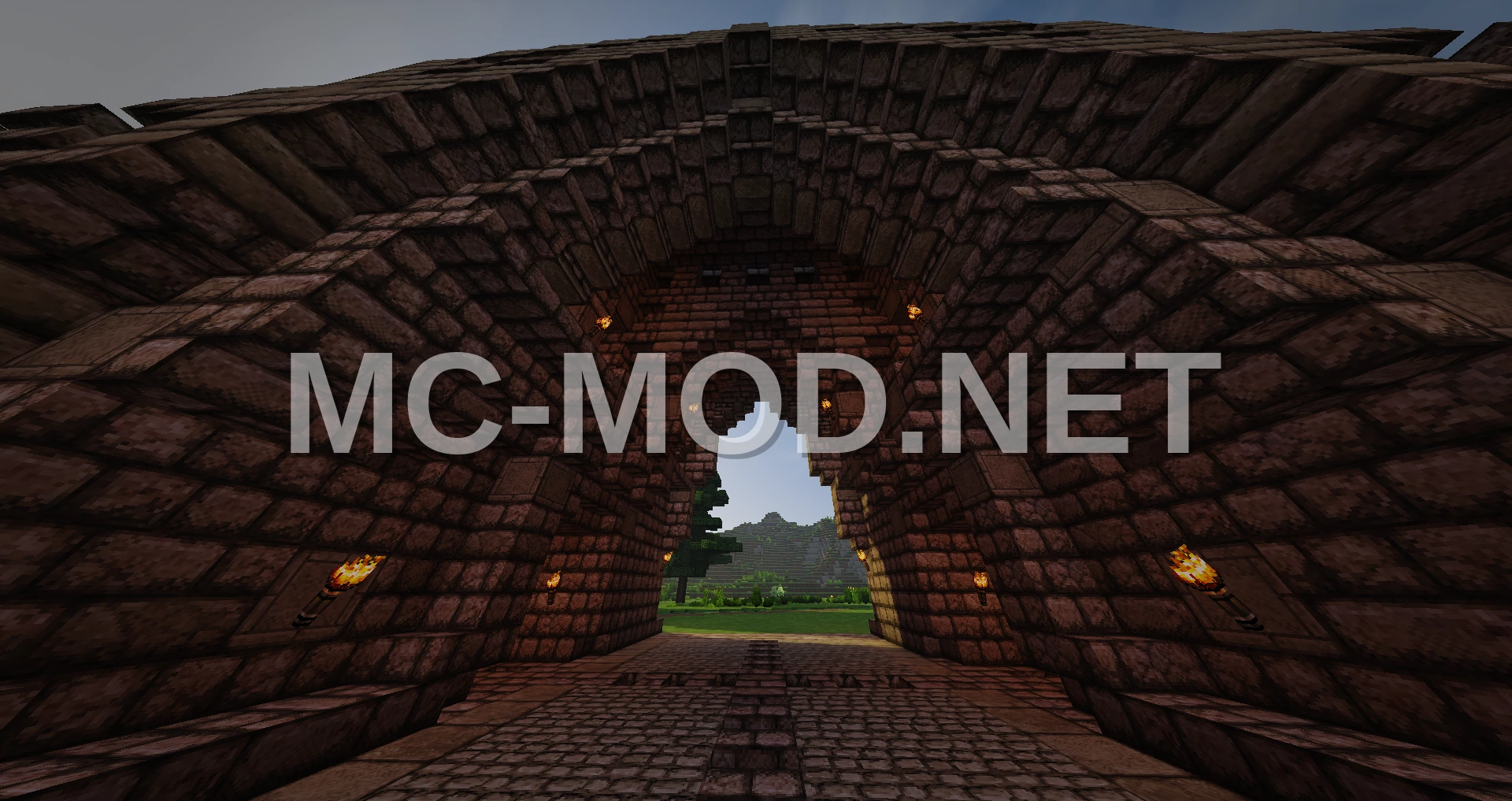 Medieval Town Gate Structure