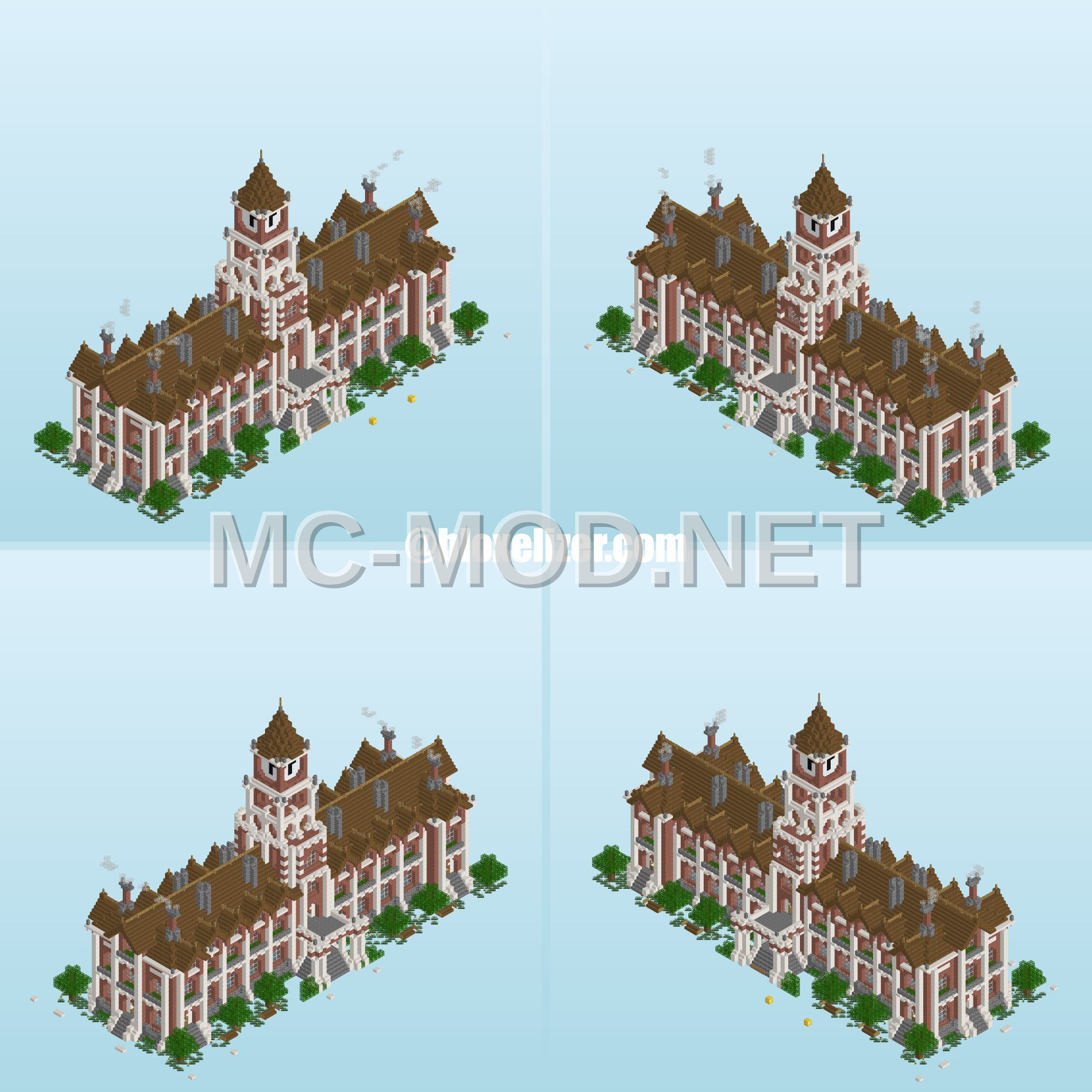 Brick Medieval Town Hall