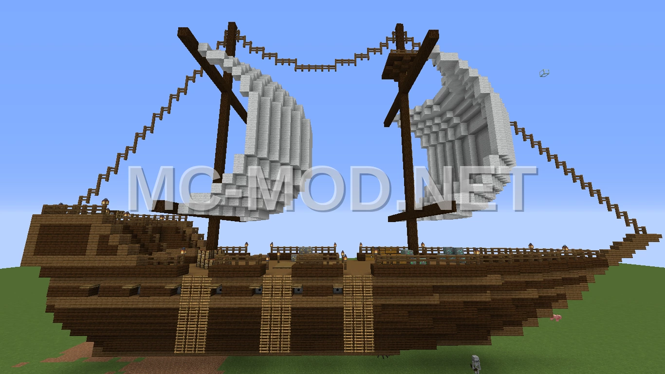 Medieval Town Ship Structure