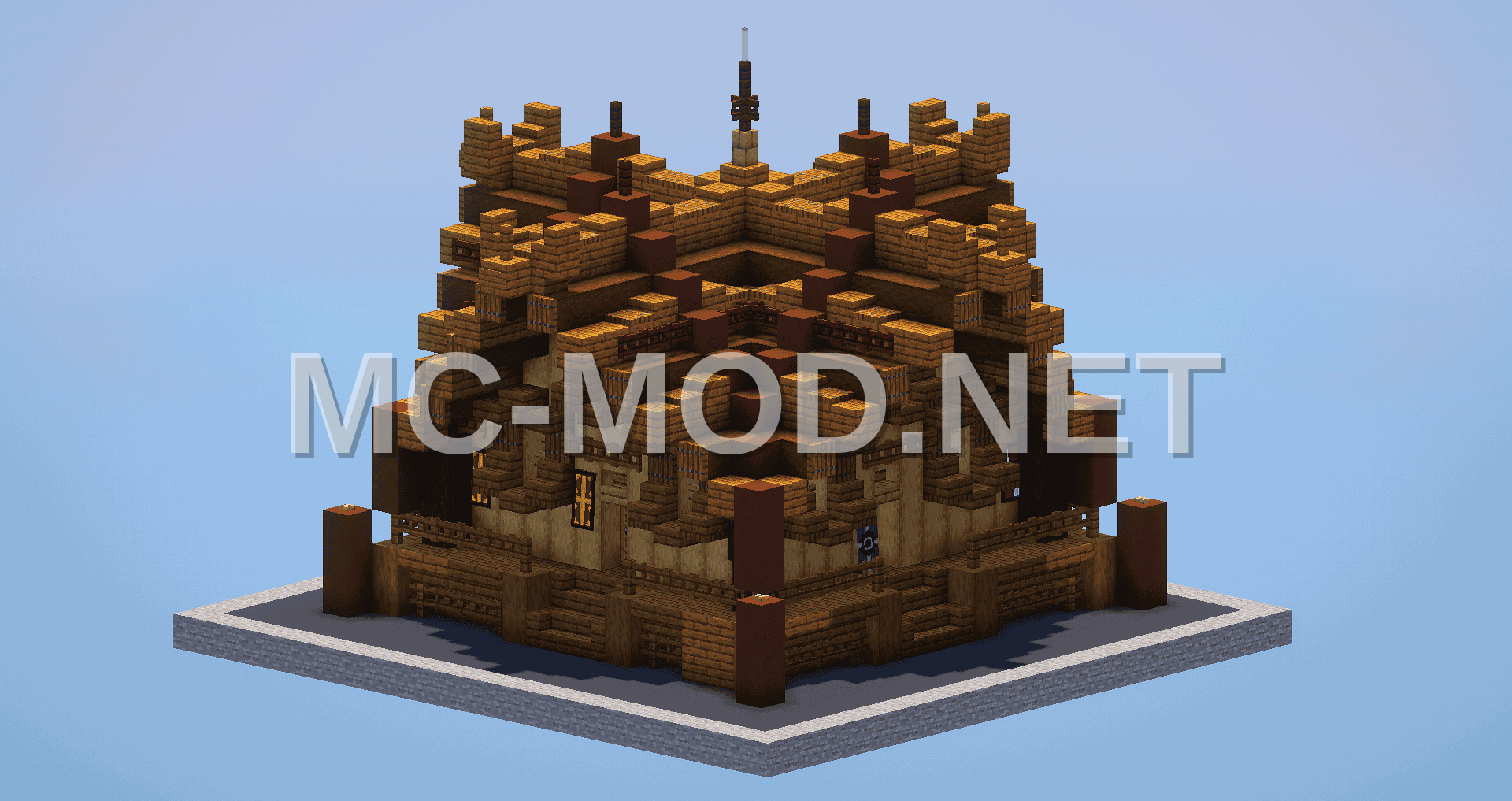 Viking Starter Base – Spruce & Gray Concrete