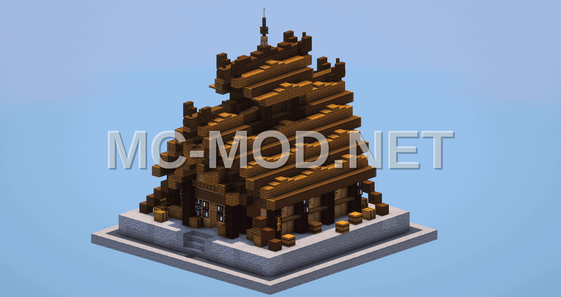 Medieval Viking Wooden Base