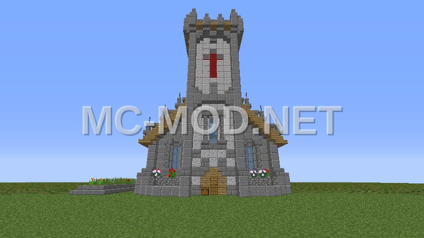 Medieval Andesite Church – Temple Schematic