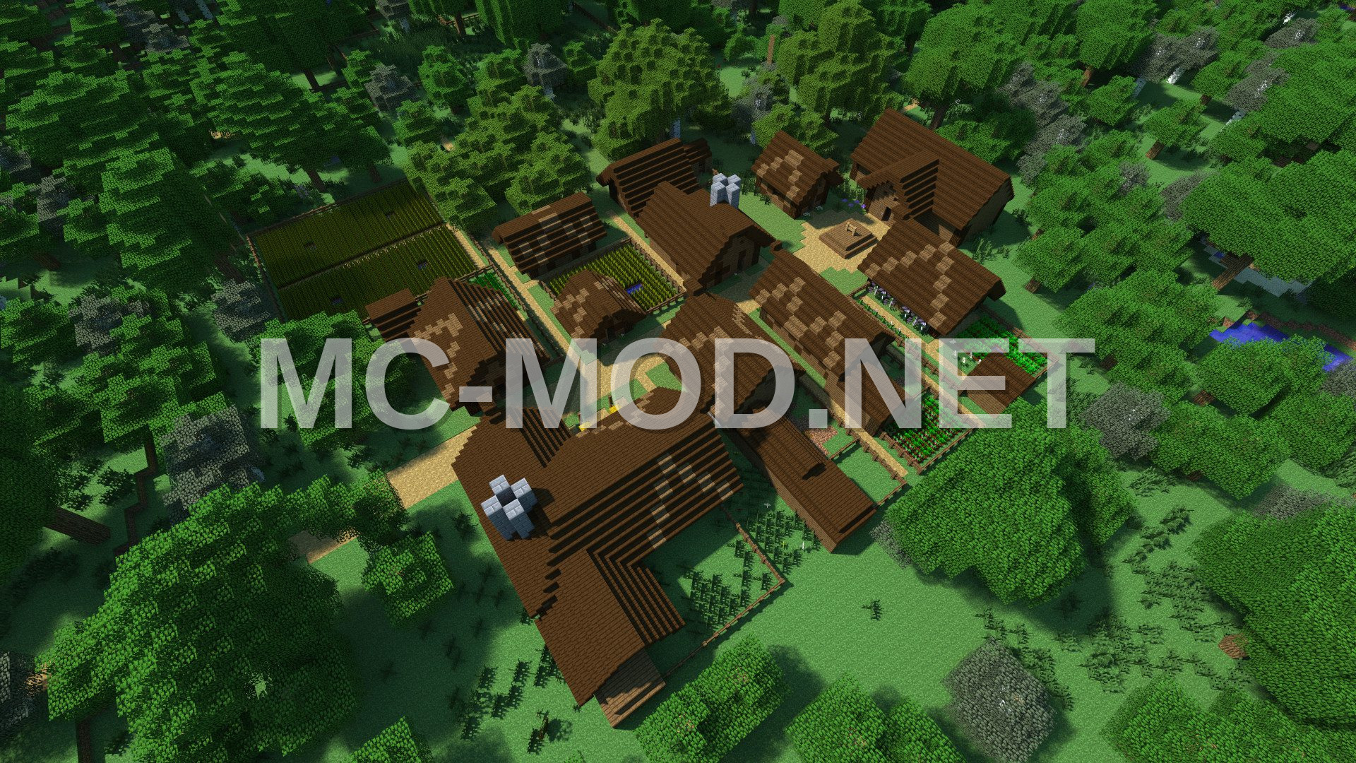 Medieval Village Forest Settlement