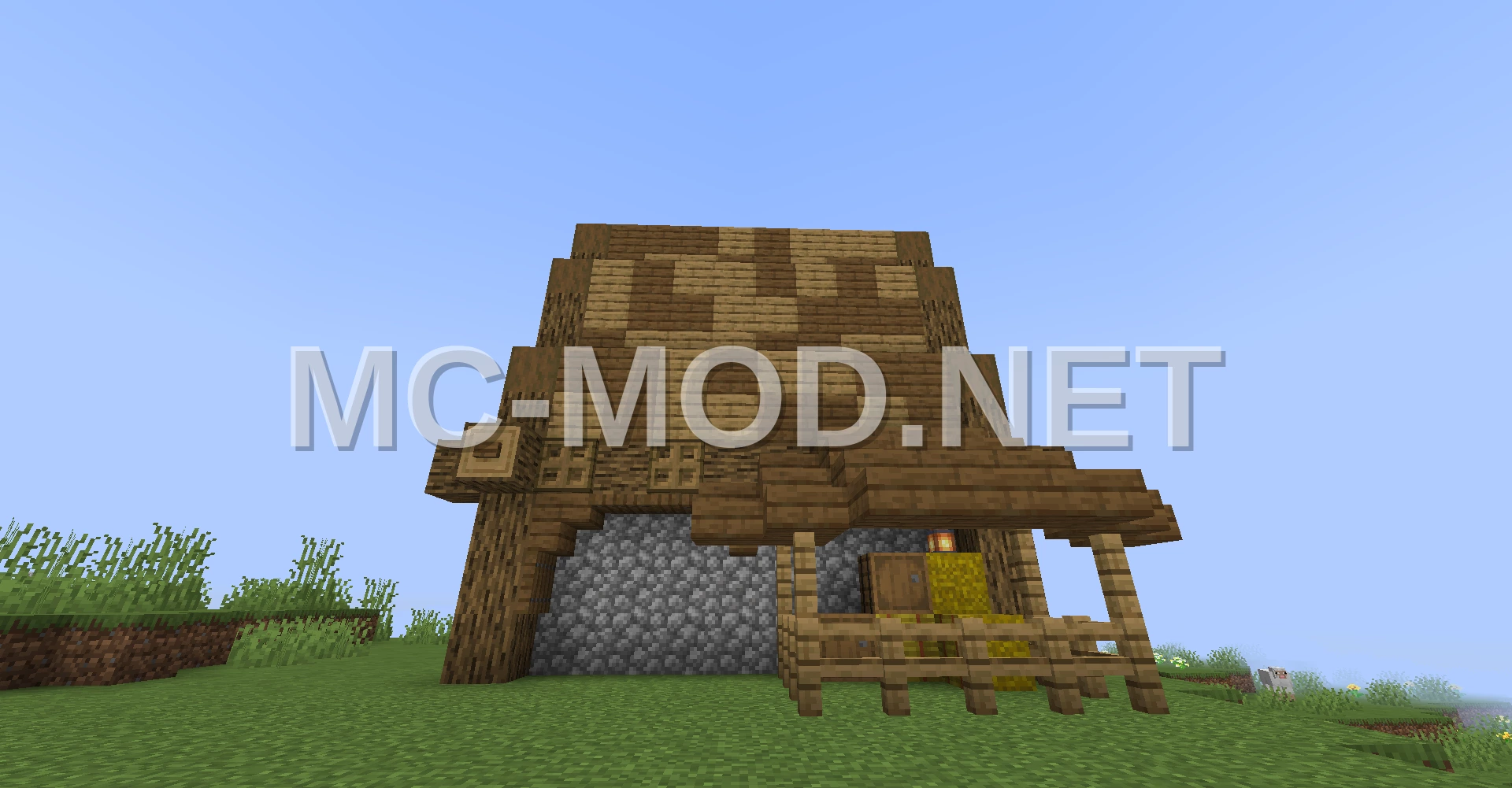 Small Medieval Cobblestone House
