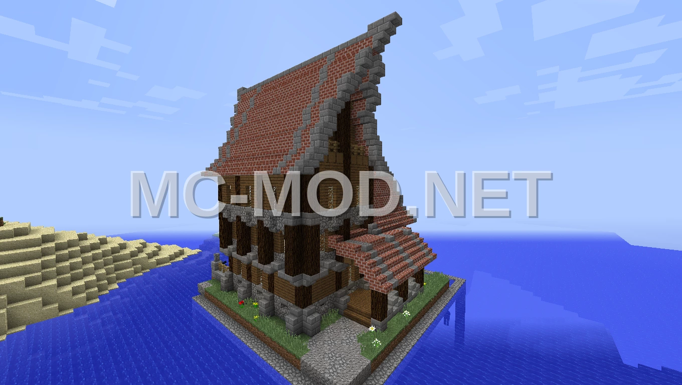 Medieval Village House – Spruce & Brick