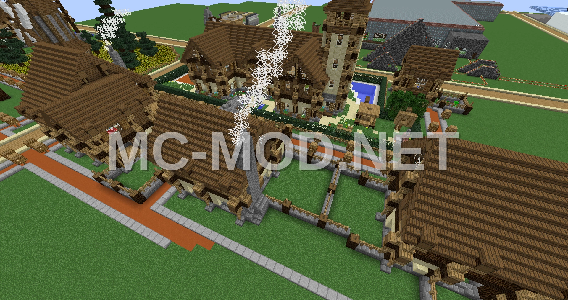 Medieval Village Style House