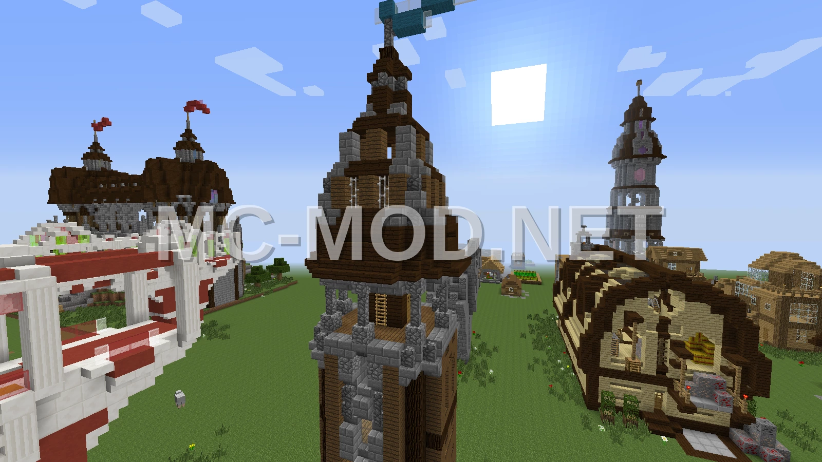Medieval Watchtower With Prison