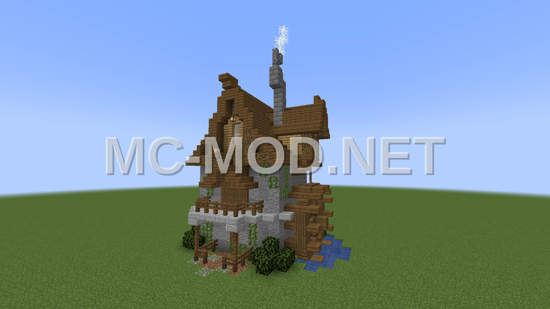 Medieval Watermill Structure