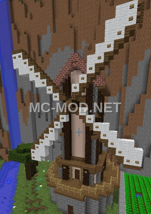 Medieval Windmill Decor