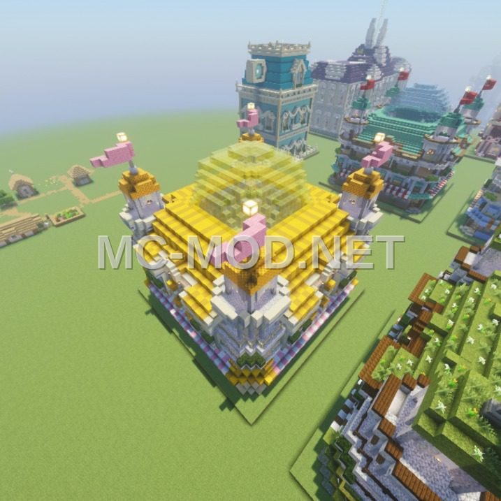 Medieval Yellow Market Stall