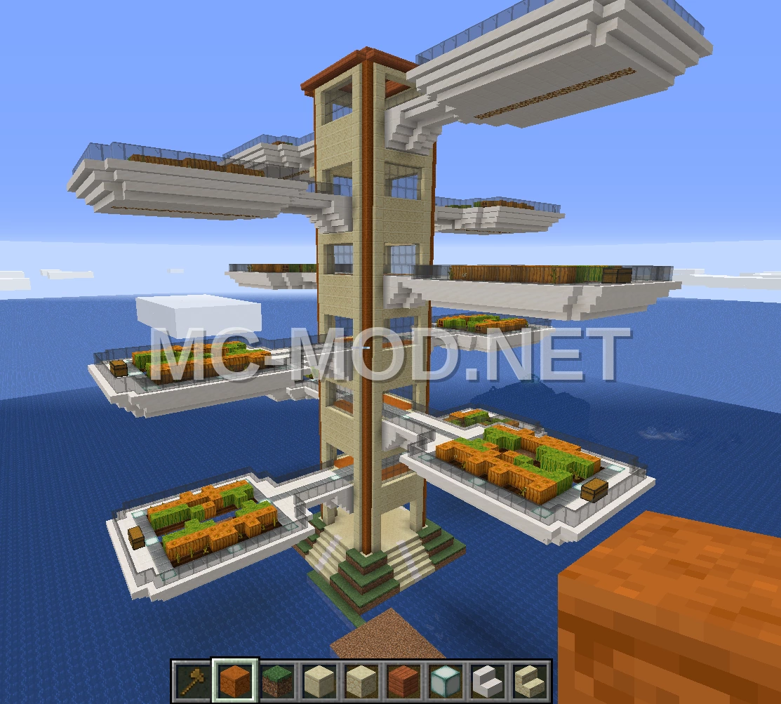 Mediterranean Plant Tower